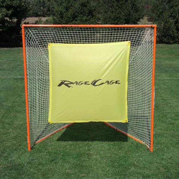 Full-Size Lacrosse Goal - Brave-V6 with Pre-Strung Net
