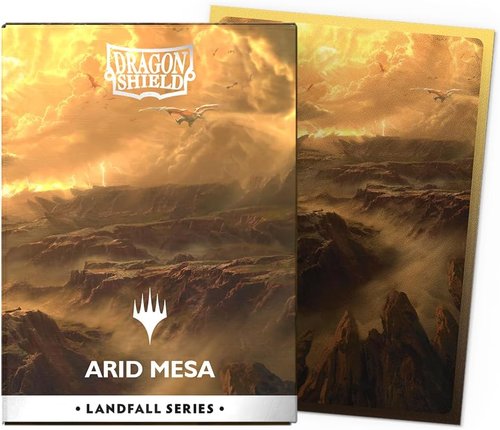 Dragon Shield | Matte Dual Art Sleeves | 100 CT - Premium Smooth & Tough TCG Sleeves for MTG, Pokémon & One Piece | Arid Mesa