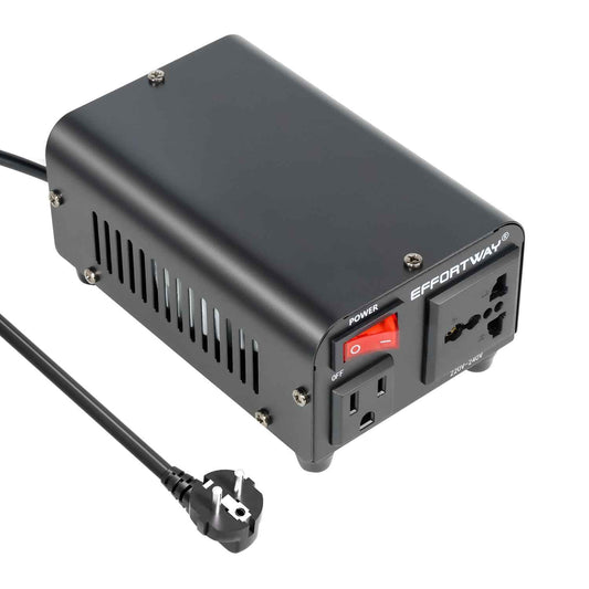 Voltage Converter 220V to 110V Converter Universal Travel Adapter 300W Step-Down Converter from 220-240V to 110-120V suitable for US to Europe and international step-down transformer socket converters