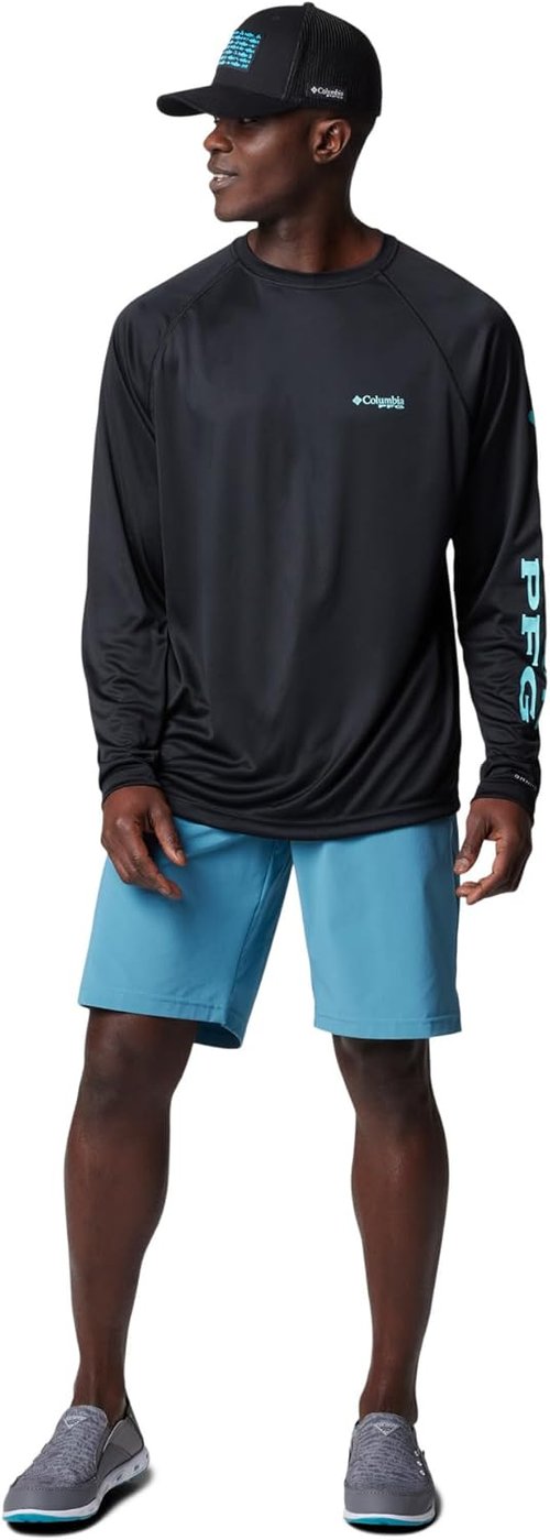 Columbia Men's PFG Terminal Tackle Long Sleeve Shirt - Lightweight, Quick-Dry Fabric | Perfect for Fishing
