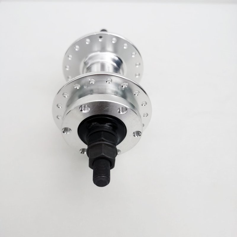 DONSP1986 Bicycle Wheel Part Bicycle Rear Hub 36 Hole, Disc Brake Wheel Hub, Rear Width 135mm, Aluminum Alloy Bike Hub (Silver)