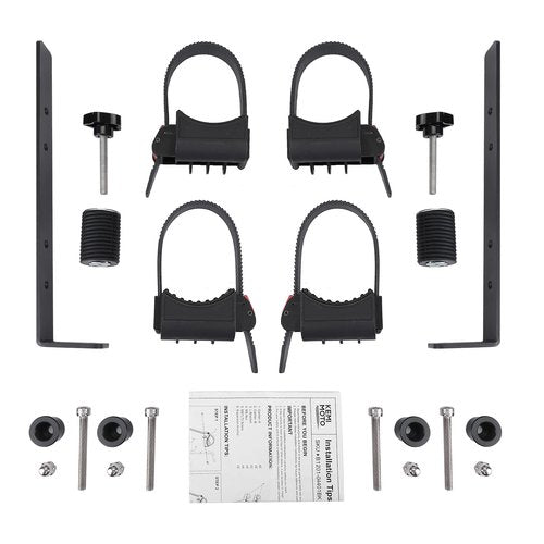 KEMIMOTO Tool Holder Bed Shovel Holder Compatible with Polaris Ranger 1000 900 570 XP/Crew General 1000, UTV Tool Carrier for Axe Farm Tool Mount