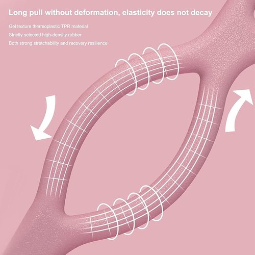 Figure 8 Resistance Band - Portable Elastic Fitness Tool for Strength Training & Physical Therapy