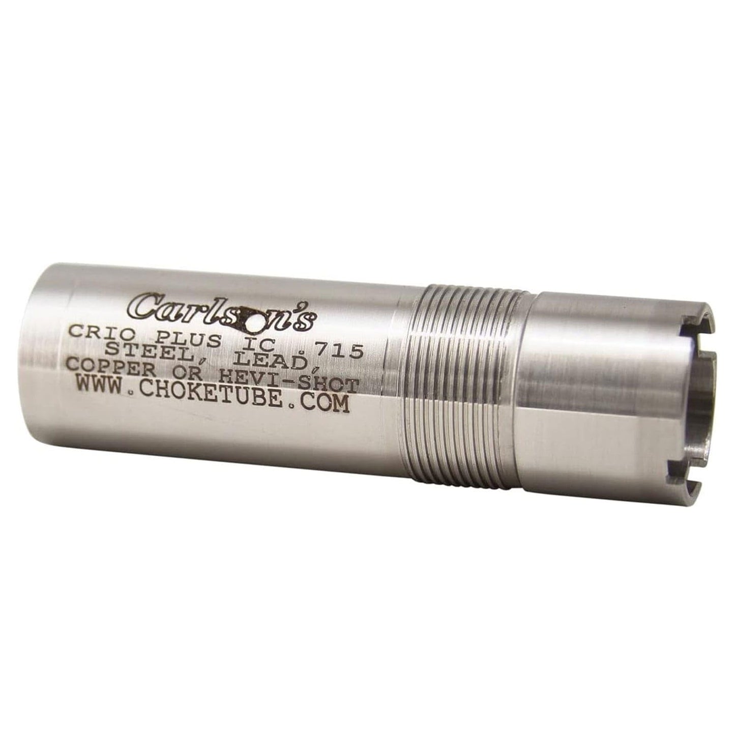 Carlson's Choke Tubes 12 Gauge Compatible for Benelli Crio Plus [ Improved Cylinder | 0.715 Diameter ] Stainless Steel | Flush Mount Replacement Choke Tube | Made in USA
