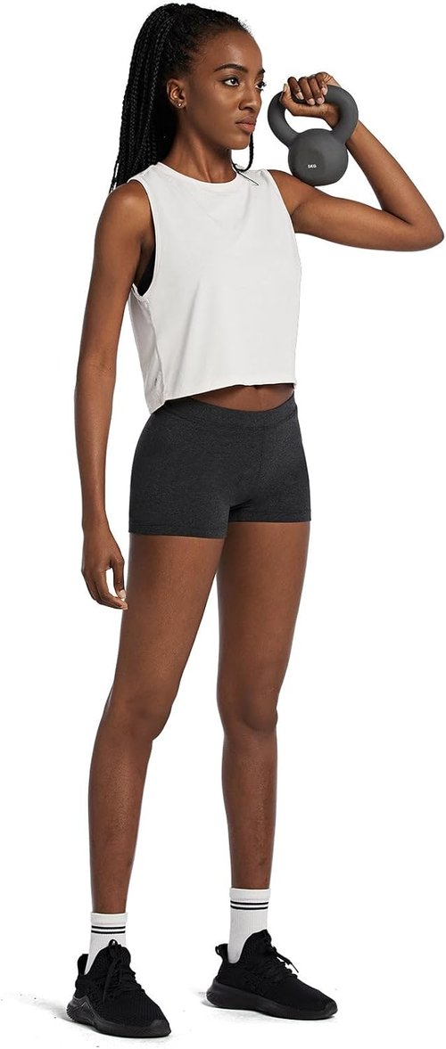 Baleaf Crop Tank Top for Women - Quick Dry Athletic Workout Shirt | Sleeveless Yoga & Gym Fit