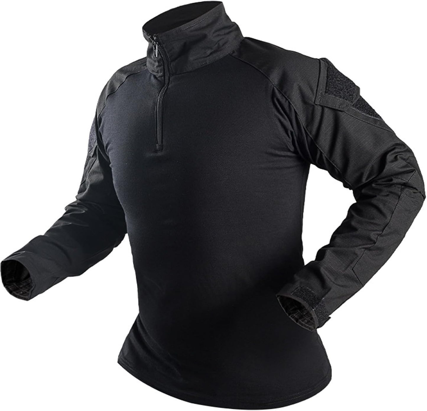 Skiennix Men's Tactical Combat Shirt - Lightweight Long Sleeve Military BDU Top for Paintball & Airsoft