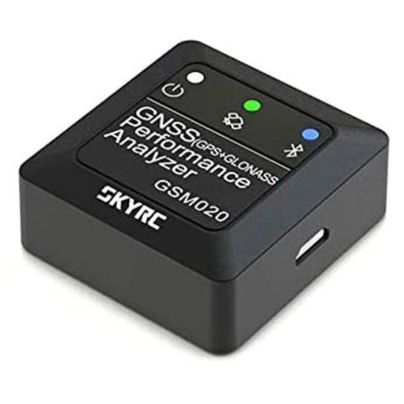 SKYRC GNSS Performance Analyzer RC GPS+GLONASS Speedometer, Bluetooth Enabled Race Data Logger and Speed Tracker for RC Cars and Planes. GSM020 SK-500023