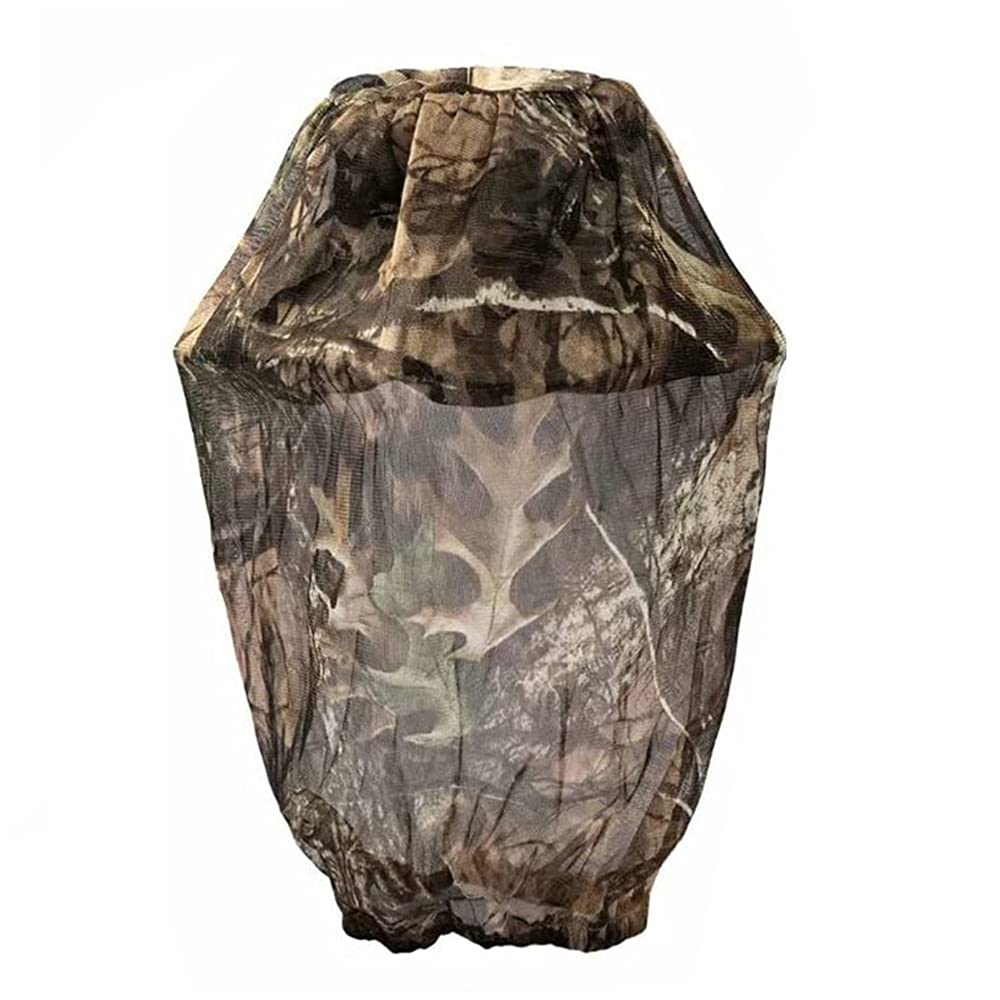 2 Packs Mosquito Head Nets Gnats Camo Face Netting for Any Outdoor Activities Works Over Most Hats