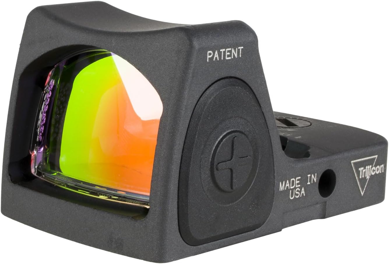 Trijicon RMR Type 2 Red Dot Sight - 6.5 MOA Adjustable LED for Precision Shooting