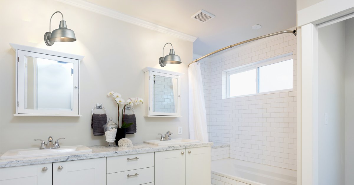 Design House Mason Barn Light Indoor/Outdoor Wall Mount Modern Industrial Farmhouse Wall Light for Patio, Garage, Bathroom, Office, Kitchen, 10-Inch, Galvanized Paint, 579383, Larger Version