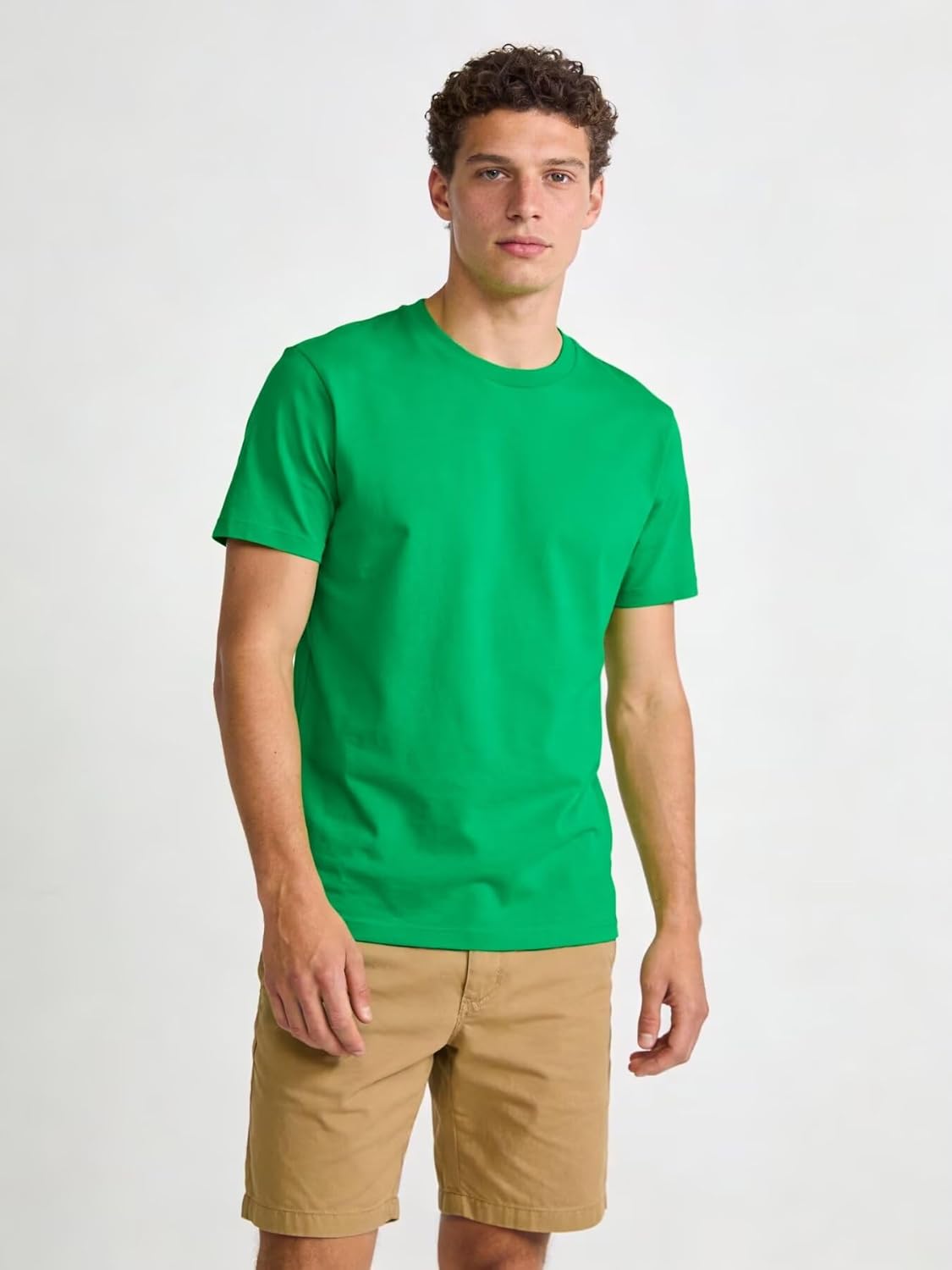 Silenroar Crewneck T-Shirts for Men - Soft, Relaxed Fit Basic Tees in Multiple Colors