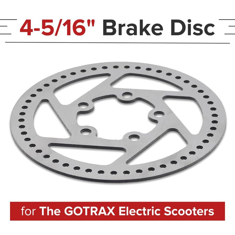 AlveyTech 4-5/16" Brake Disc Compatible With GOTRAX Electric Scooters