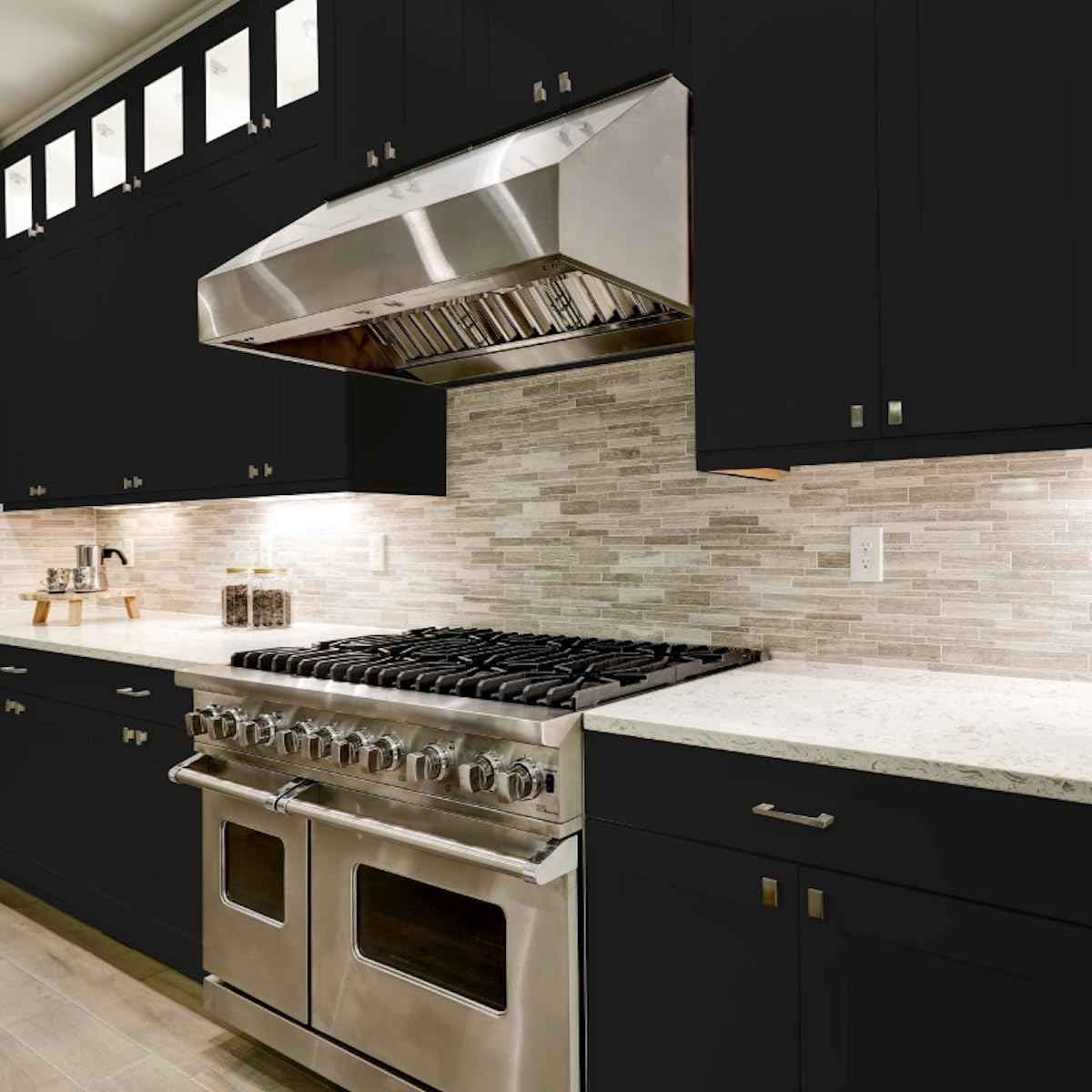 Oxford Blue Cabinet Makeover Kit - 7-Piece DIY Set for Regal Navy Finish