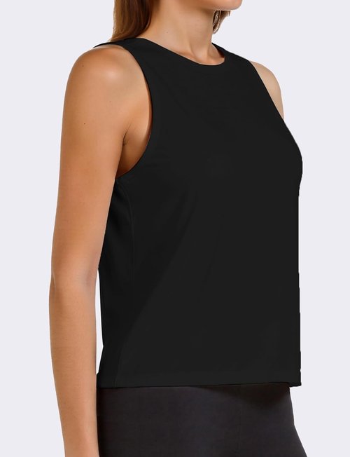 AURUZA Ice Silk Workout Tank Tops - Women's Athletic Sleeveless Gym Top for Sun Protection | Loose Fit