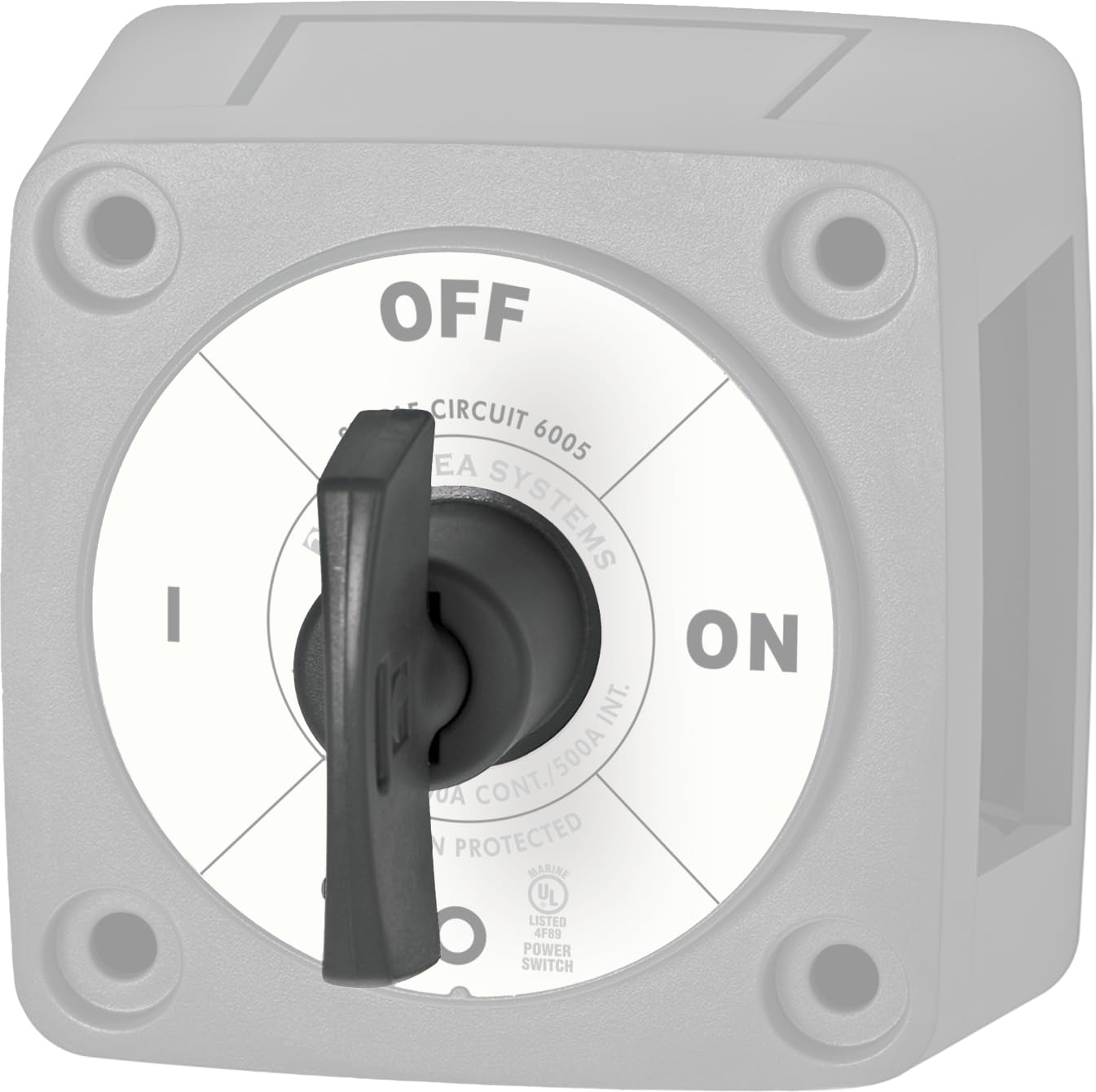 Blue Sea Systems Battery Switch Key Replacement - Compatible with 6005200, Black