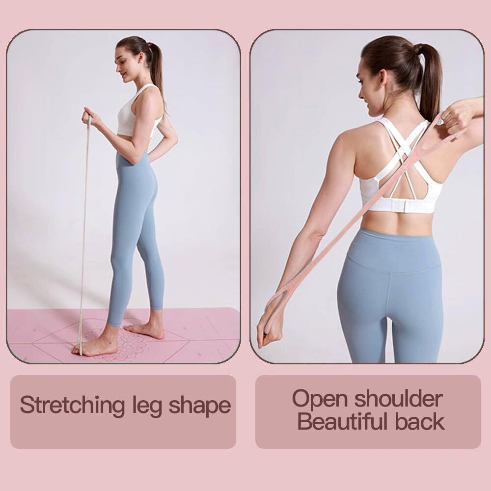 Skiennix Figure 8 Resistance Band - Upgraded for Physical Therapy | 3 Resistance Levels for All Ages