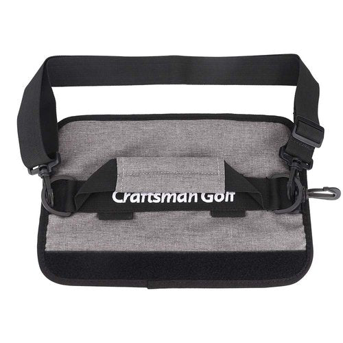 Craftsman Golf Portable Mini Carry Bag Shoulder Sleeve Bag Ideal for Golf Course (Gray (Update))