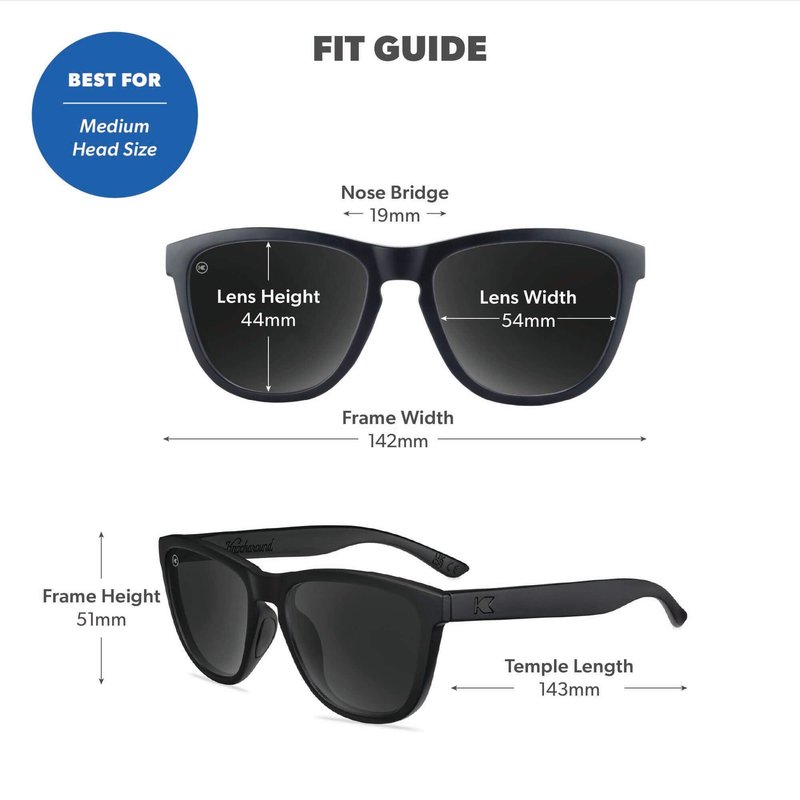 Knockaround Premiums Sport Polarized Sunglasses for Men & Women - UV400 Protection - Running