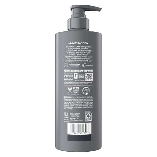 Strengthening 2-in-1 Shampoo and Conditioner for Men, 18 oz