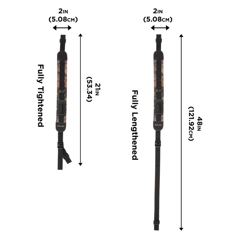 Allen Company Yukon Neoprene Shotgun Sling with Cartrige Loops, Mossy Oak Break-Up Country