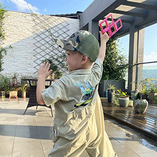 Camouflage Baseball Cap for Children - Adjustable 54cm - Green