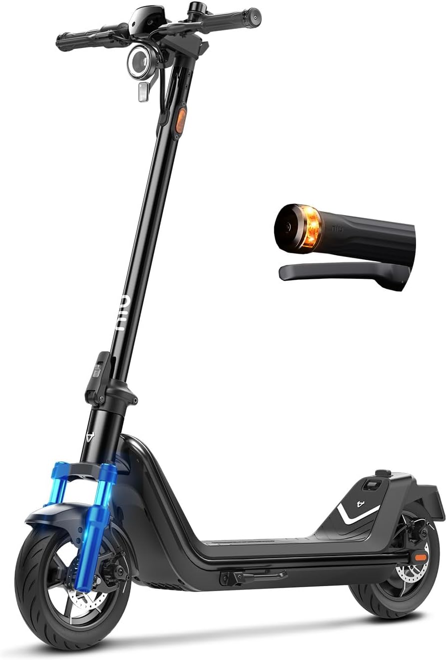 NIU Electric Scooter for Adults - Powerful 600-1000W, 18-37.3 Miles Range, 17.4-23.6 MPH Speed