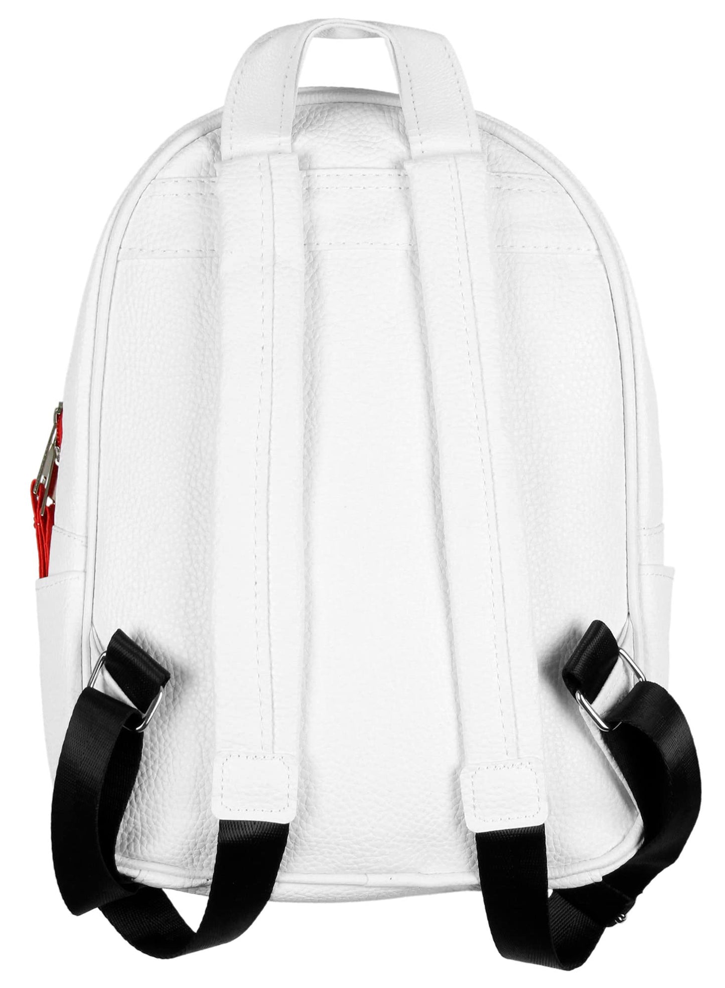 AI ACCESSORY INNOVATIONS Sanrio Hello Kitty Signature Bow Face and 3D Ear Design Faux Leather Mini Backpack 11"