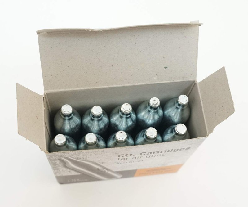 Gletcher Airguns CO2 Cartridge (10 Count)