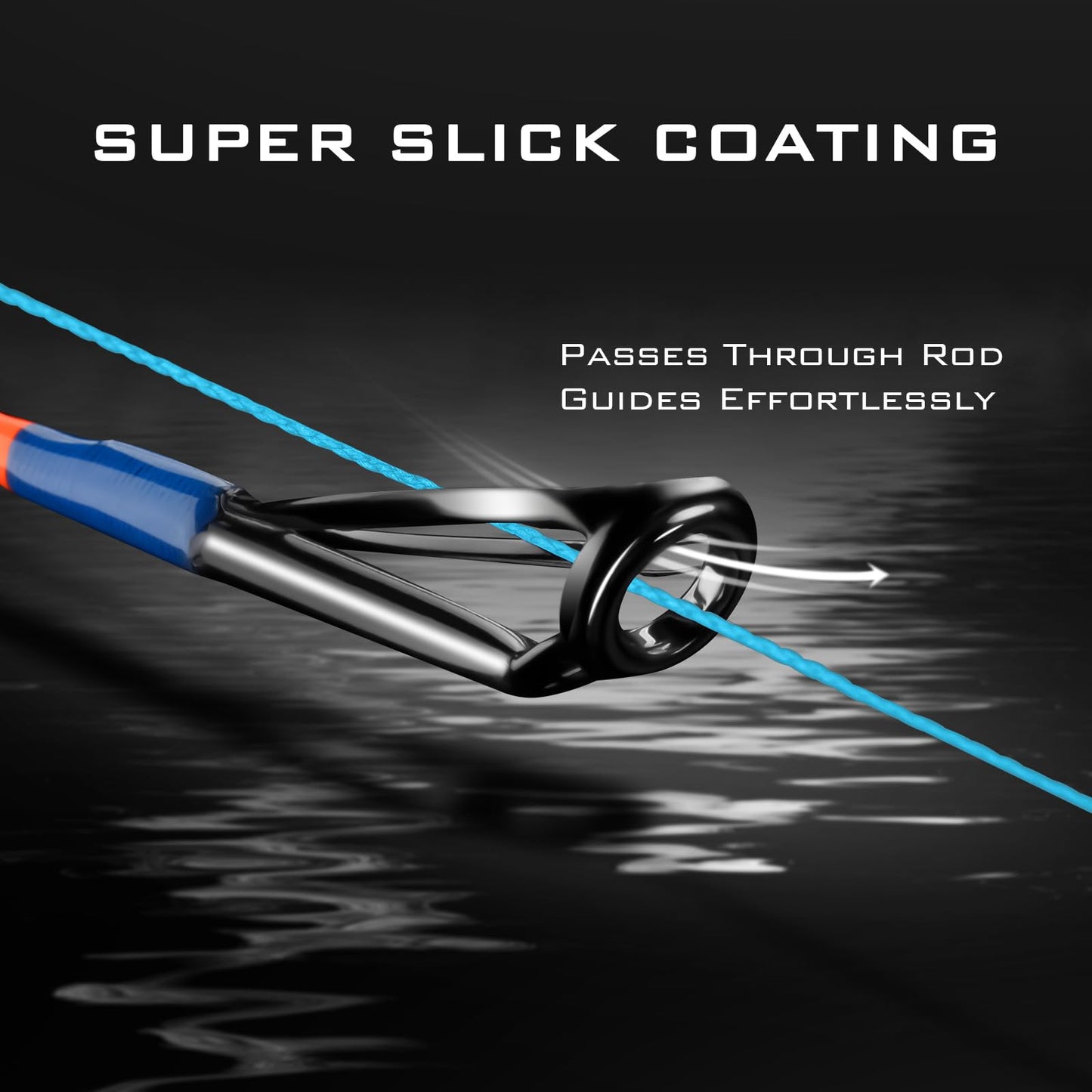 KastKing Superpower Braided Fishing Line, Sky Blue, 12LB, 1097 Yds