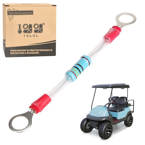 10L0L Golf Cart Solenoid Resistor for EZGO 21764G1, Club Car 1014947, Columbia 70592-87