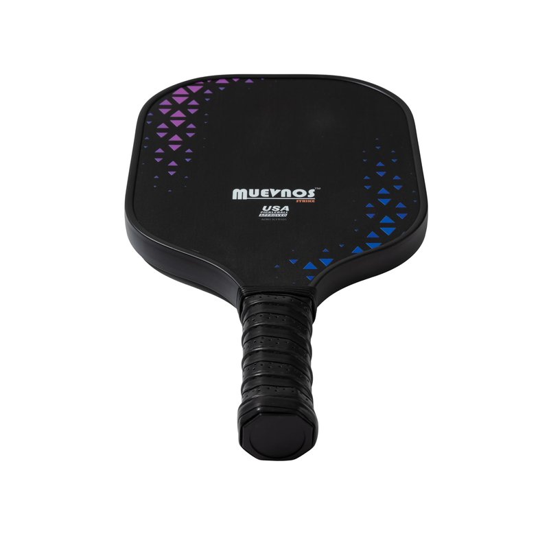 Muevnos Strike Pickleball Paddle, 13mm T700 Carbon Fiber, Durable Textured Surface for Power and Spin, USAPA Approved Pickleball Paddle, Lightweight Design for Beginners & Intermediate Players, Black