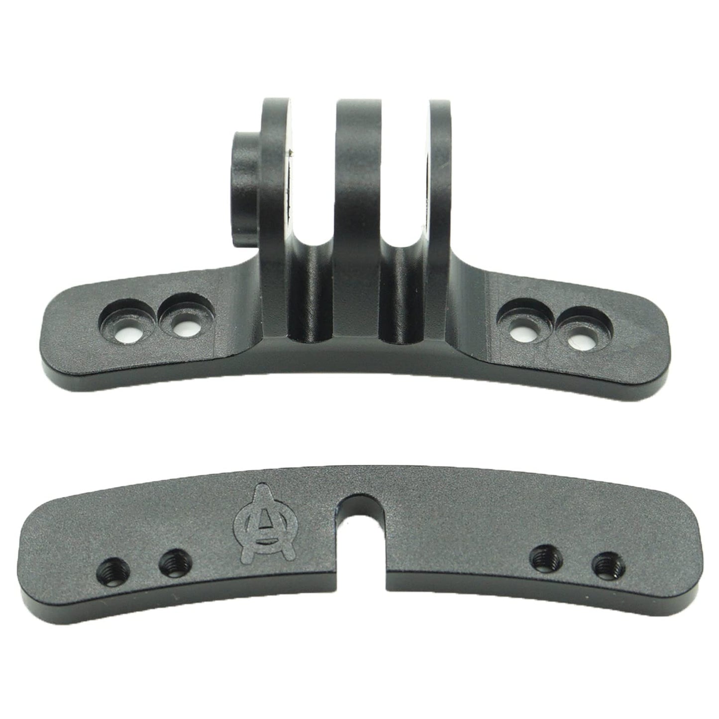 LYHgogo Paintball Mask Mount Clamps - Camera Goggle Connection Adapter Aluminum i4 i5 Go Pro EVS Helmet Base
