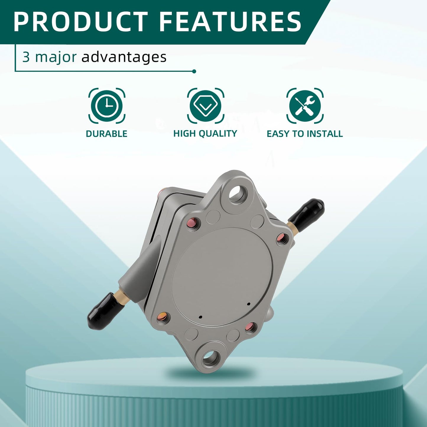 AUTOKAY Fuel Pump for EZGO TXT MEDALIST Golf Cart 4-Cycle 295CC 350CC 72021-G01 94-03