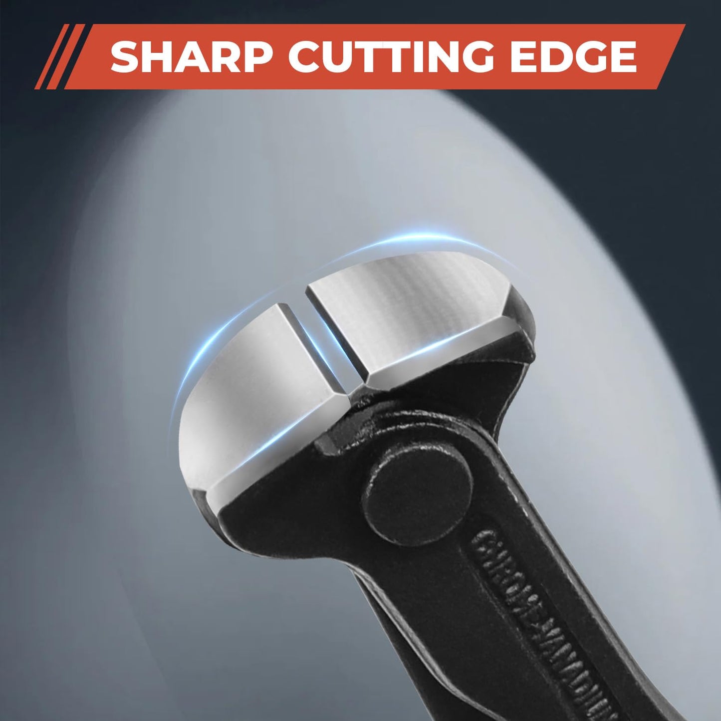 7 Inch Nail Puller, End Cutting Pliers with Grip Handle, Chrome Vanadium Steel Wire Cutter Construction Tool, Nail Remover Tools for Carpenters