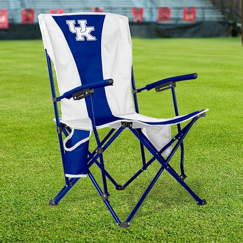 Kentucky Wildcats NCAA FanMATS Hard Arm Chair with Steel Frame & Mesh Cup Holders