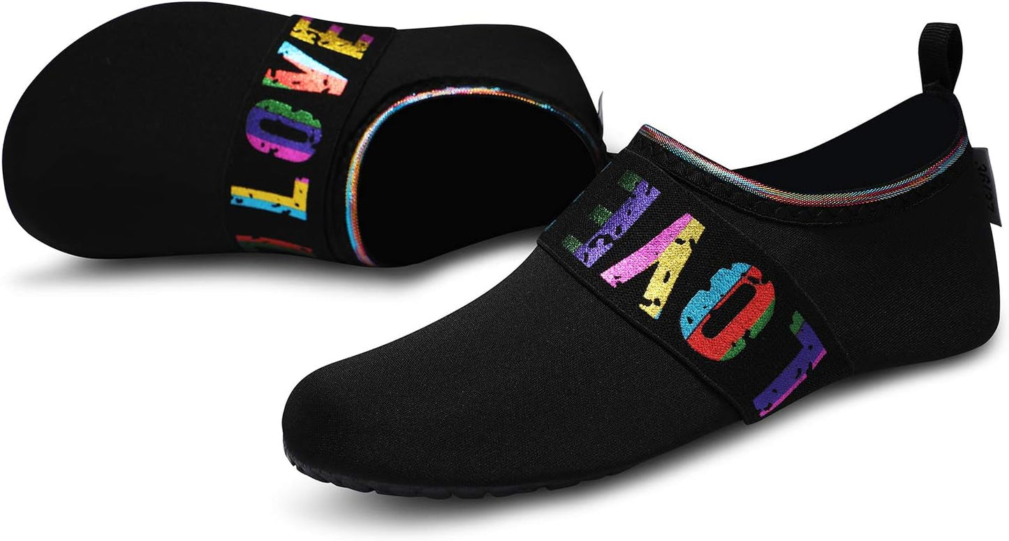 VIFUUR Aqua Yoga Shoes - Barefoot Quick-Dry Water Sports Slip-On for Men & Women