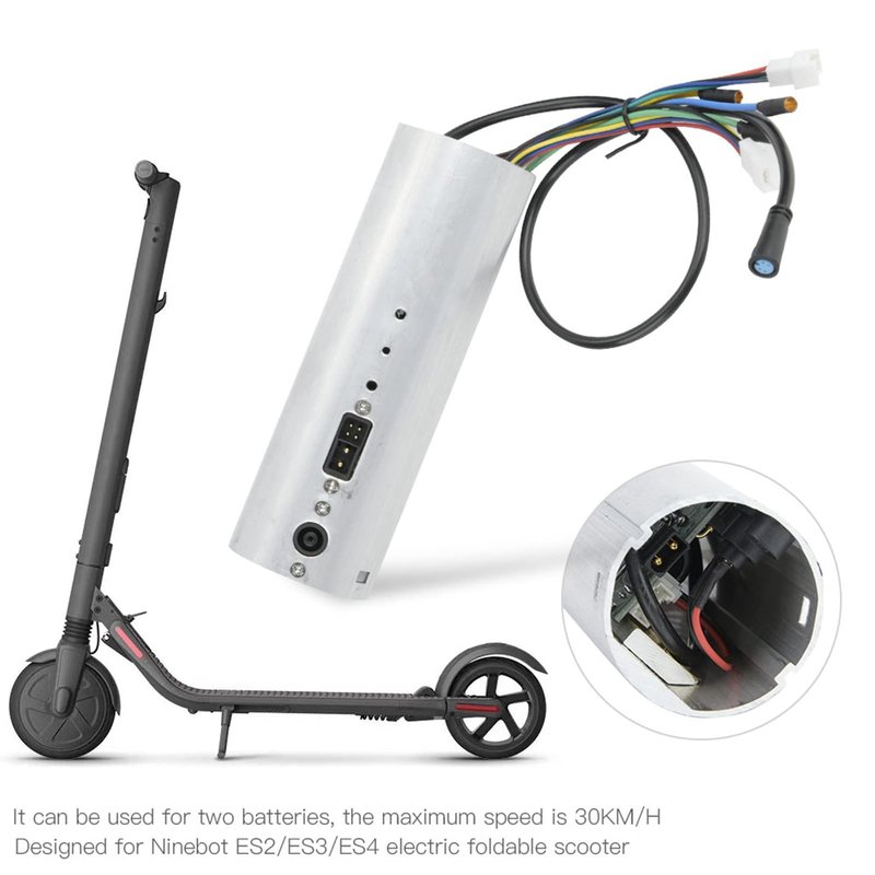 Mx500, 360,Control Board, Silver Easy to Install Scooter Control Board Metal 36V for ES2/ES3/ES4 Electric Foldable Scooter for Scooter