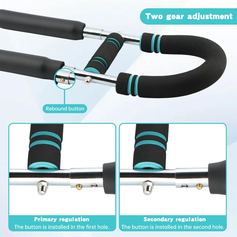 Twister Arm Trainer Chest Arm Exerciser for Men Shoulder Muscle Training Portable Workout Equipmen Resistance Home Fitness Equipment