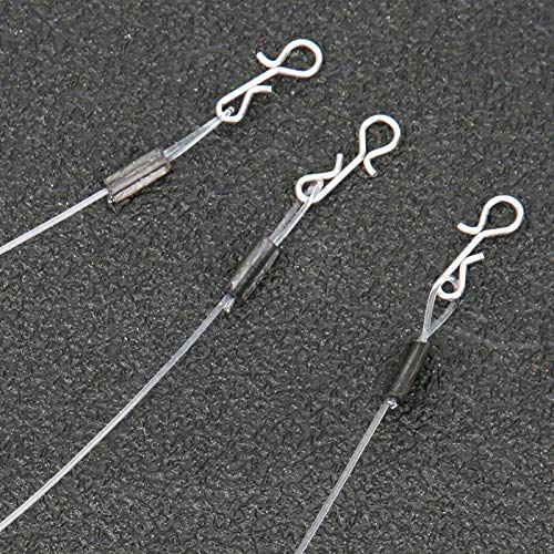 Haosie 6PCS Treble Fishing Hooks for Walleye Bass Lure Fishing