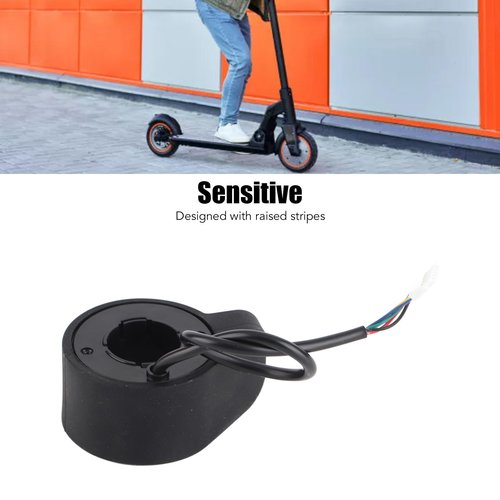 Gonetre Electric Scooter Thumb Throttle Electric Scooter Thumb Throttle Abs Single Button Electric Scooter Throttle Speed Control