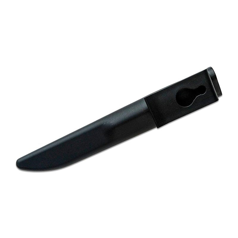 Cold Steel Finn Bear 4" Durable Compact German 4116 Stainless Steel Fixed Blade Straight Back Outdoor Game Hunting Utility Knife, 4-1/2" Textured Handle, Secure-Ex Sheath