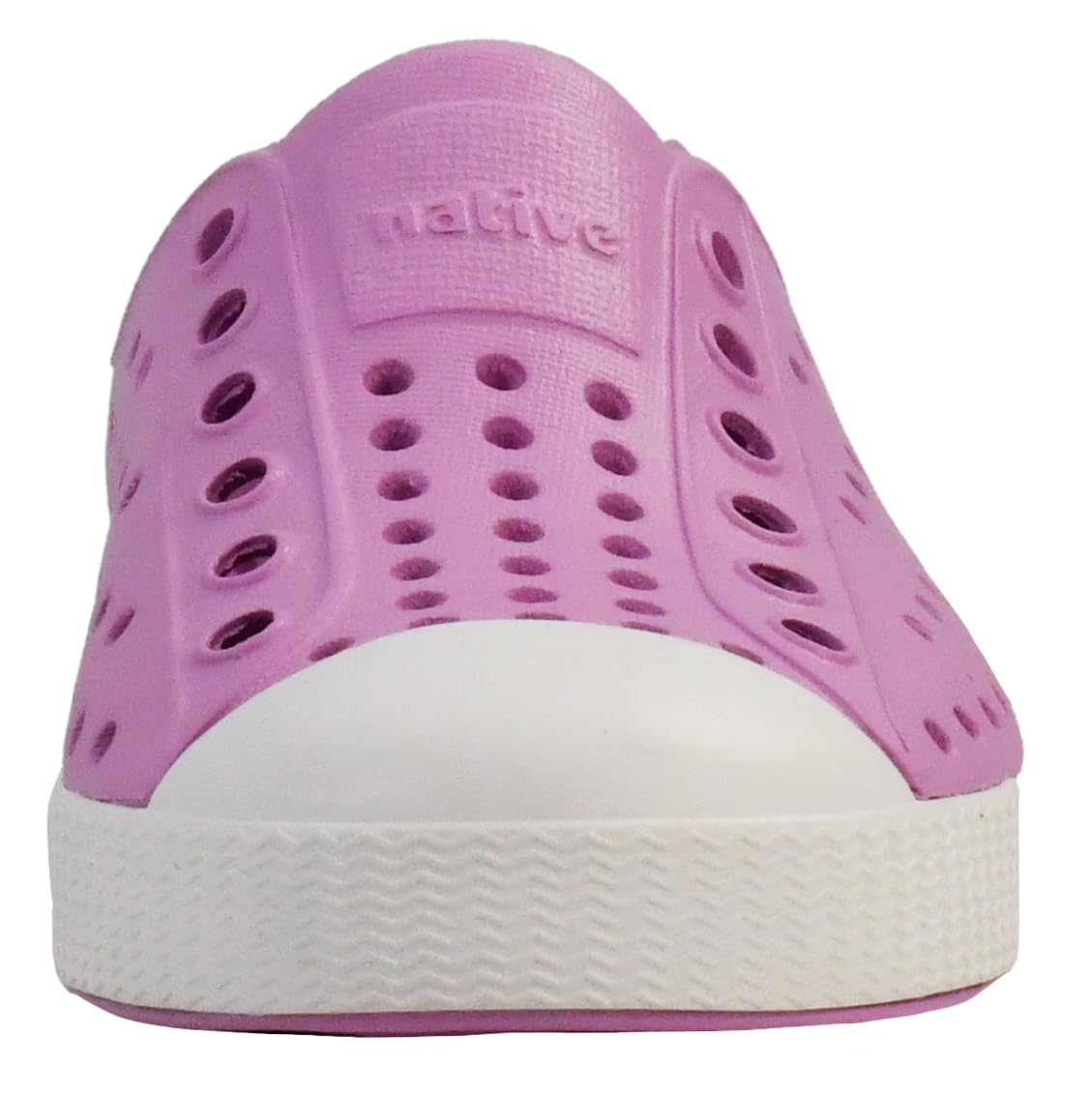 Native Shoes Unisex-Kids Jefferson Sneakers, Chillberry Pink/Shell White, 11 Little Kid