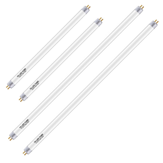 Wesome Lighting 12 inch F8T5 and 21 inch F13T5 Warm White Set LED Replacement Bulbs, 3000K, Replace Fluorescent Bulb with LED, Replacement Tube for Counter and Cabinet Fixture