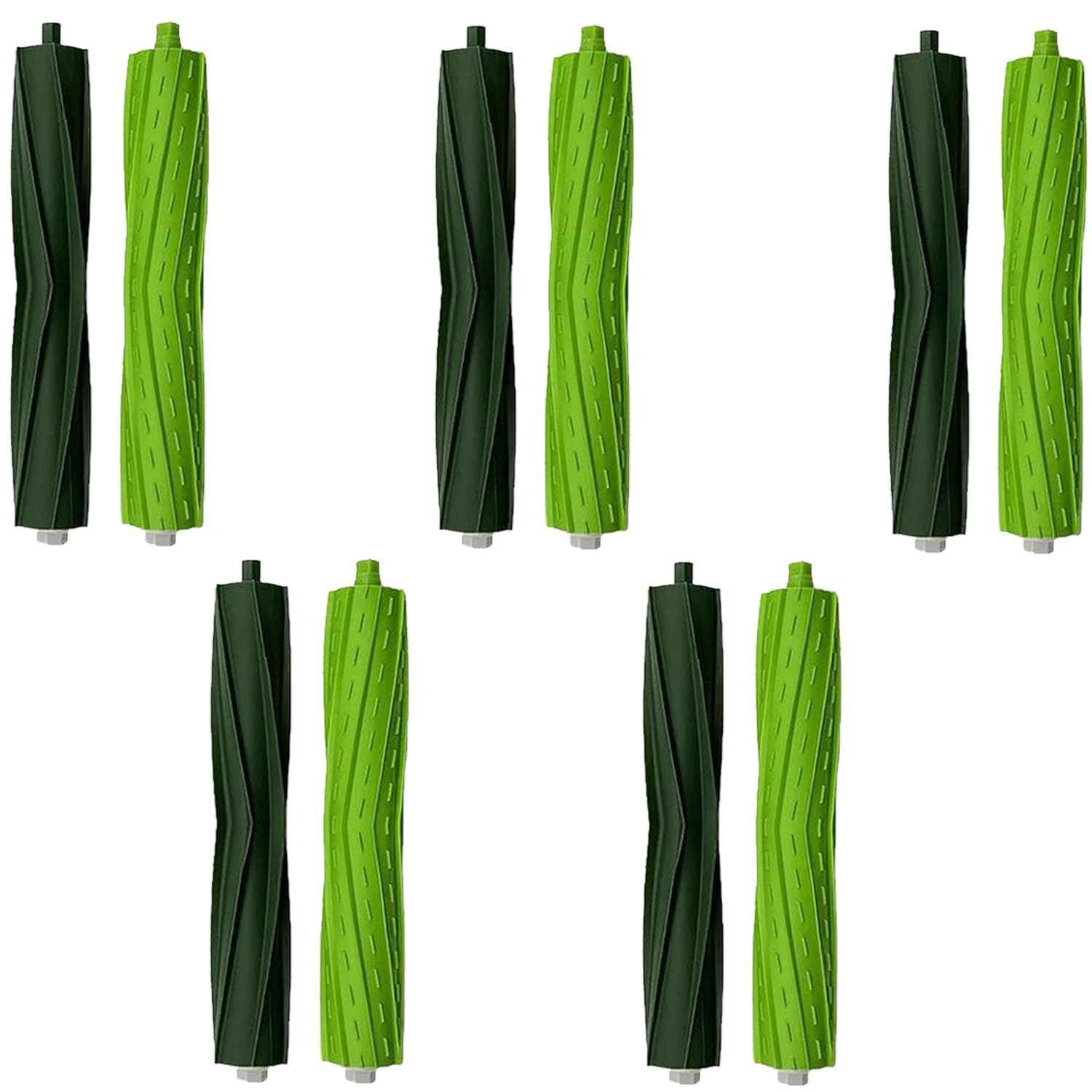 YOKYON 5 Sets of Replacement Roller Brushes/Debris Extractor Compatible for iRobot Roomba i&e&j Series E5 E6 i1 i1+ i7 i7+ i6 i6+ i3 i3+ i4 i4+ i8 i8 J5 J5+ j7 j7+ J9 J9+ Combo Robotics