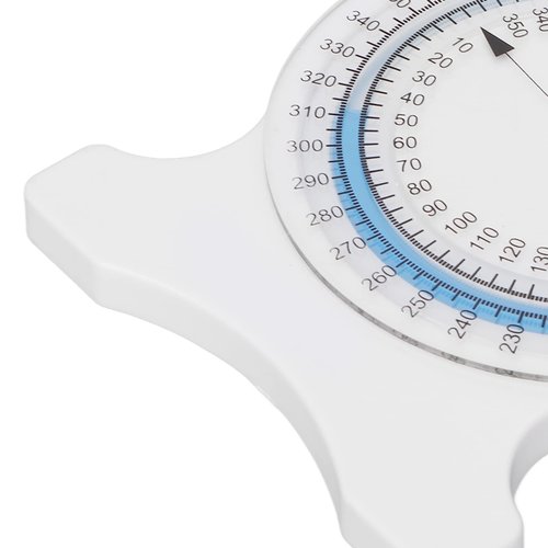 Bubble Inclinometer, Accurate Range of Motion Measuring Tool with Leak Construction, Bubble Inclinometer for Physical or Student