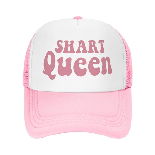 Shart Queen Funny Trucker Hats for Women Crazy Hats for Adults Pink Dirty Inappropriate Trucker Hats Cute Bachelorette Hats