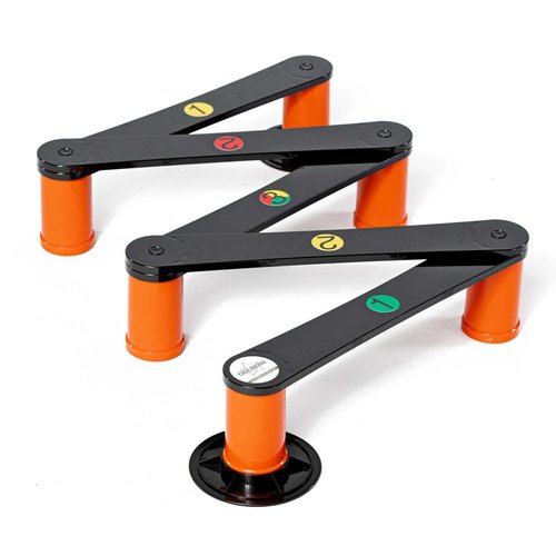 Field Hockey Star Skiller - Lightweight Stickhandling Training Aid, Equipment for Ball Control, Reaction Time & Coordination - Light, Portable & Adjustable Trainer