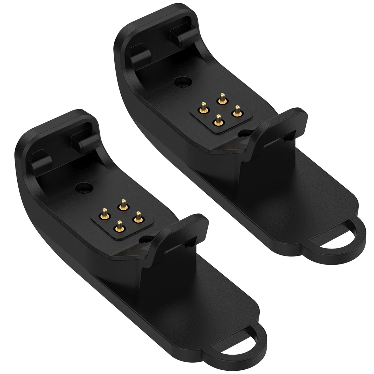 Charger Adapter Compatible for Garmin TT25 T20, Replacment Charging Clip Converter TypeC Dock for Garmin Alpha T20 TT25 Dog Training Collar (Black&Black)