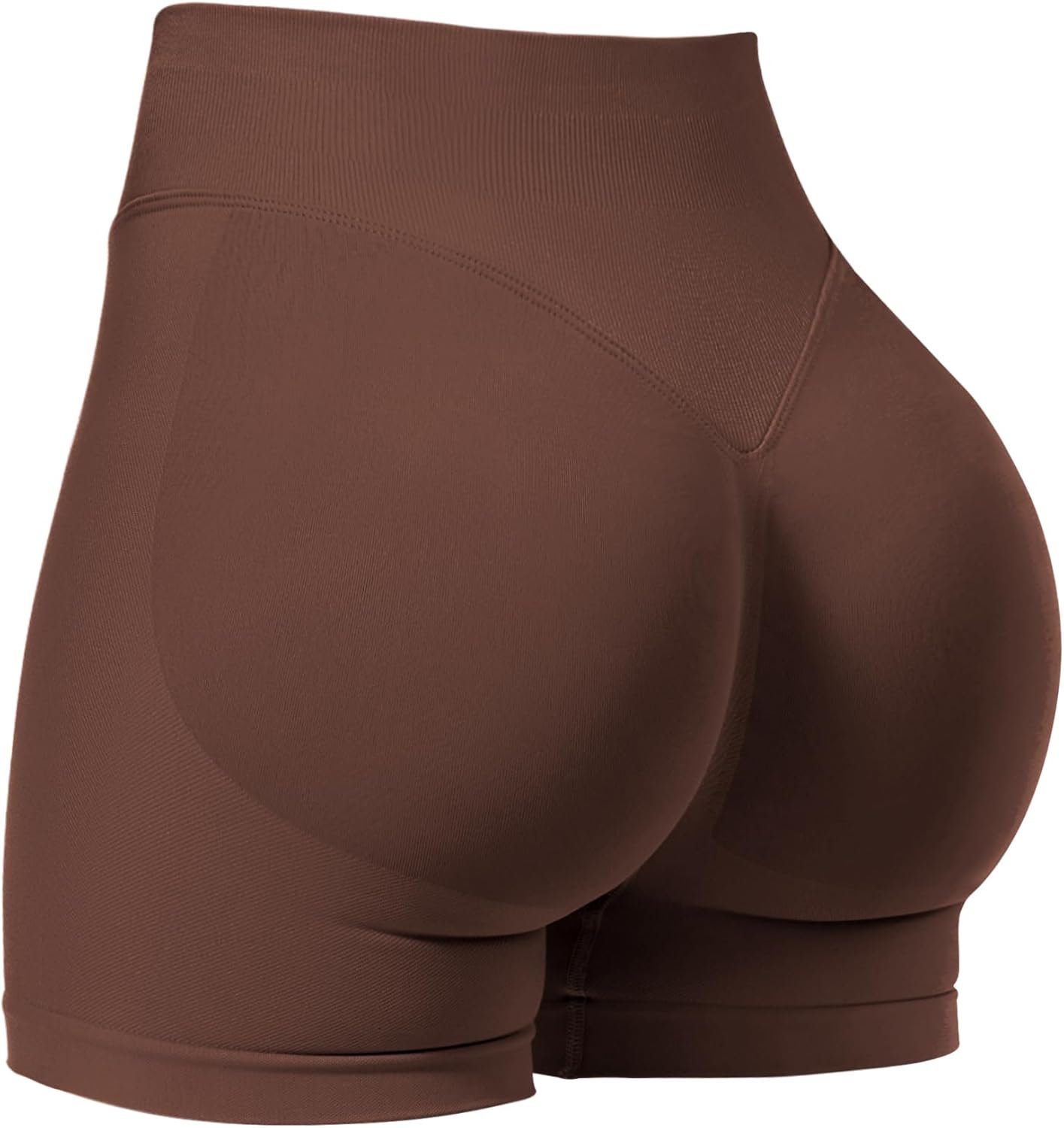 VOYJOY Women's Workout Shorts - Scrunch Butt Lifting Seamless Biker Shorts in Multiple Lengths