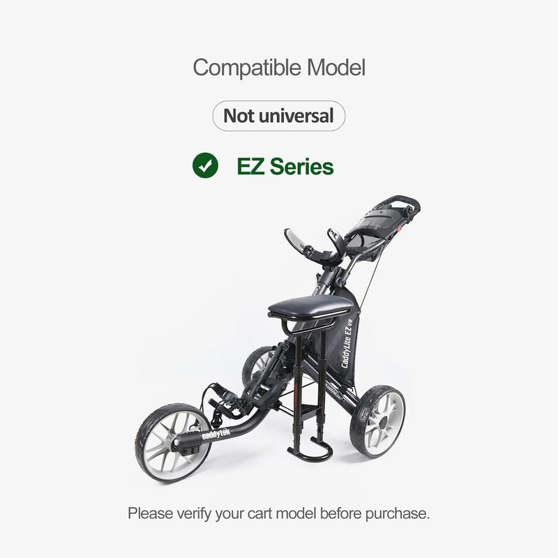 Caddytek Removable Golf Cart Seat, Golf Push Cart Seat, Golf Chair Accessory, Trolly Removable Seat for Caddytek EZ V8